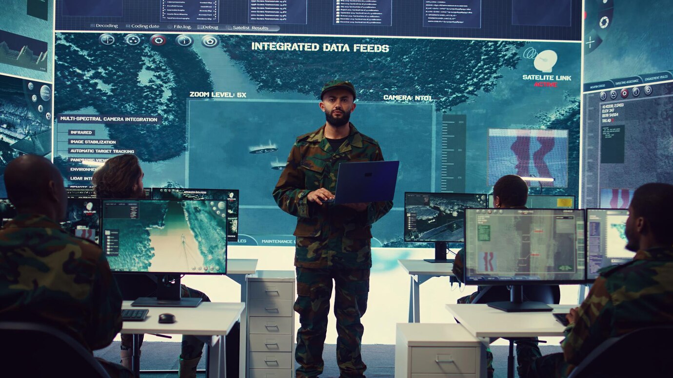 Cybersecurity expert managing server resources