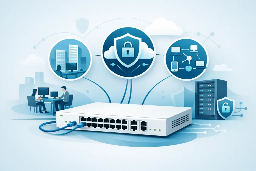 FortiSwitch for Office Networks That Scale Securely