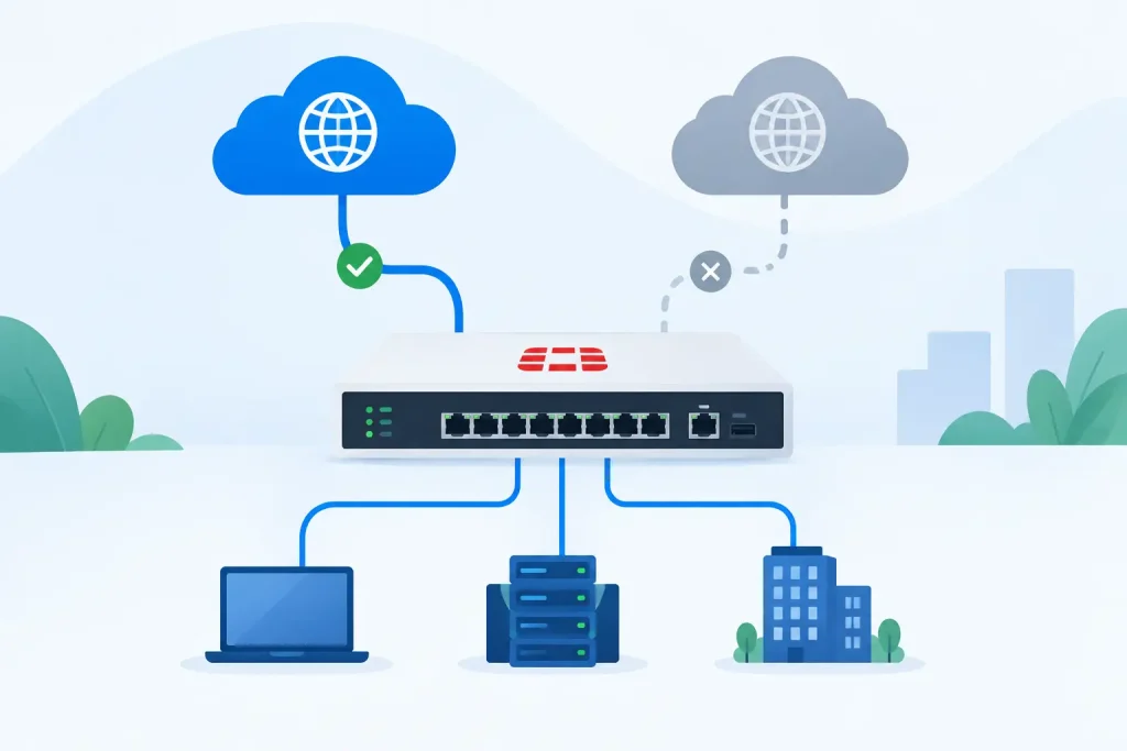 How to Configure WAN Failover on a FortiGate