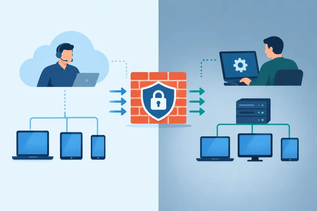 Managed Firewall Versus Self Management Compared